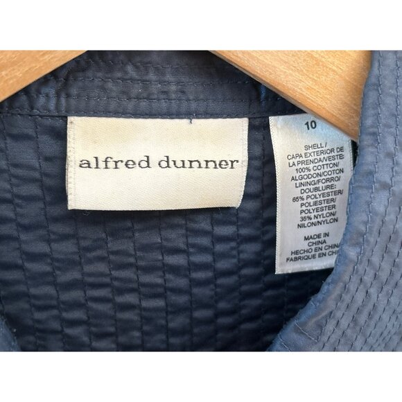 Alfred Dunner Quilted Style Boho Floral Jacket Folk Print Button Front Outerwear - Picture 3 of 5